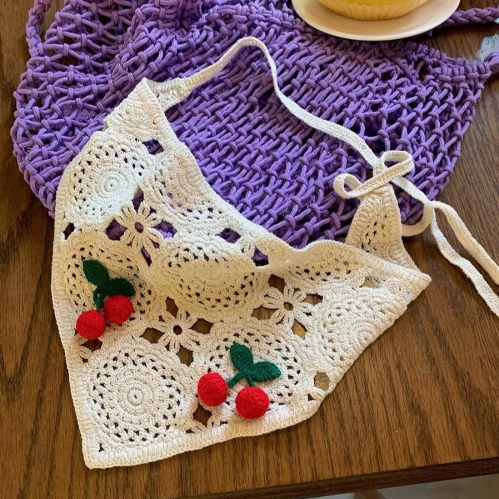 Knitted Triangle Headband Cute - مراجعة Headband Summer Knit وسعره