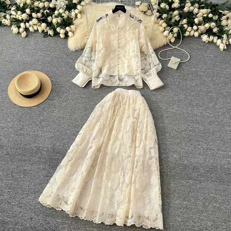 Elegant 2 Piece Long Dress Wom - مراجعة Midi Skirt Floral وسعره