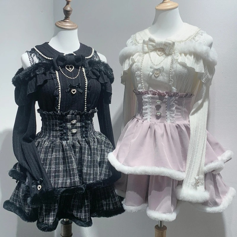Y2k Japan Style Gothic Y2k Lol - مراجعة Blouse Off Shoulder وسعره