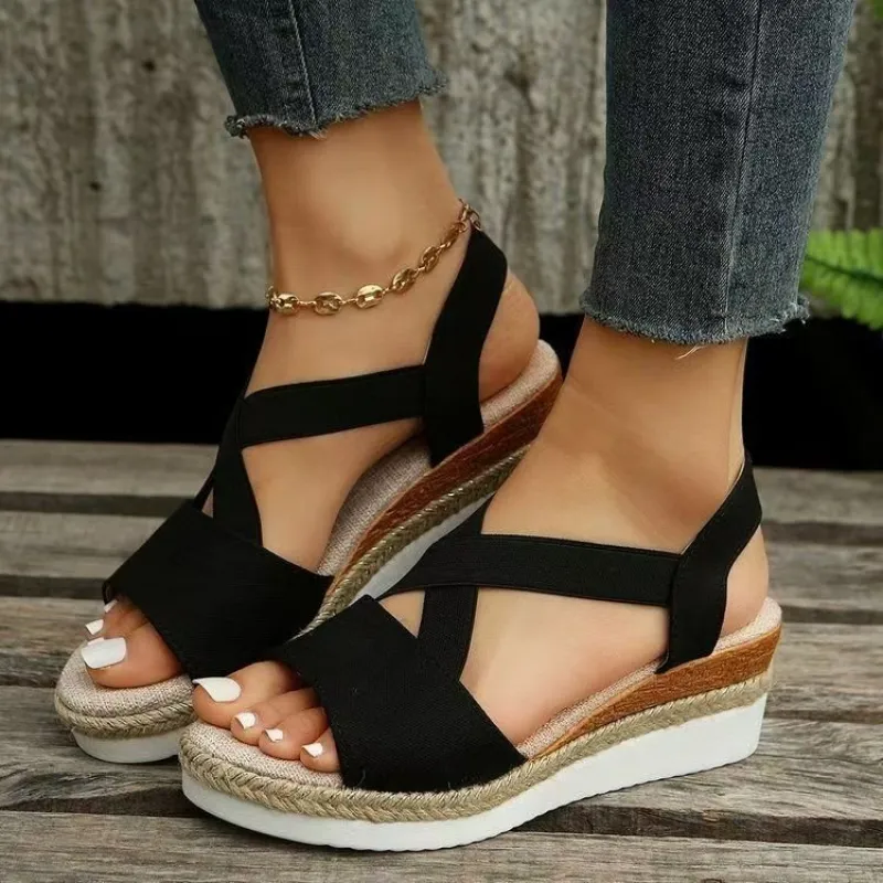 Women's Platform Wedge Sandals - مراجعة Wedge Espadrille Women وسعره