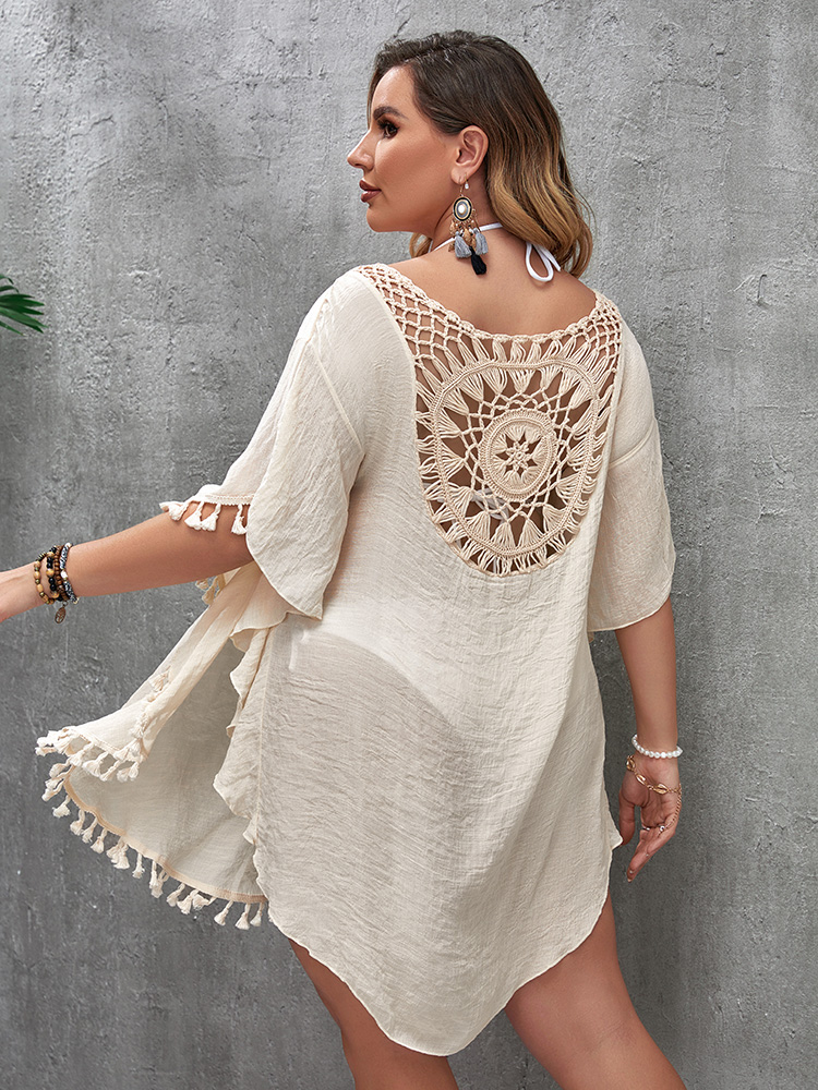 Swim Vacation Plus Size Sexy L - مراجعة Cover Up Kaftan وسعره
