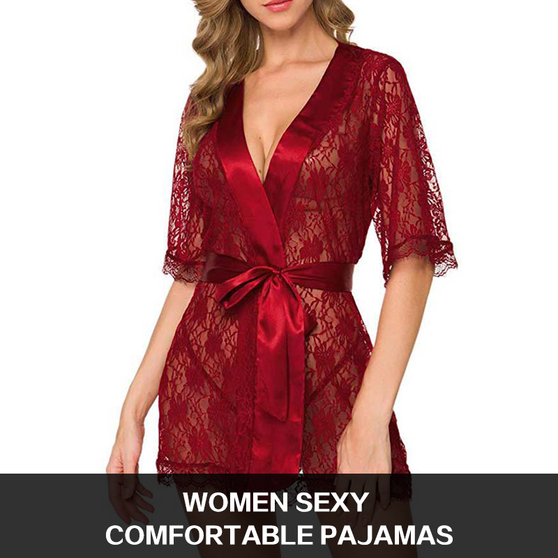 New Hot Sexy Women Floral Lace - مراجعة Kimono Sheer Floral وسعره