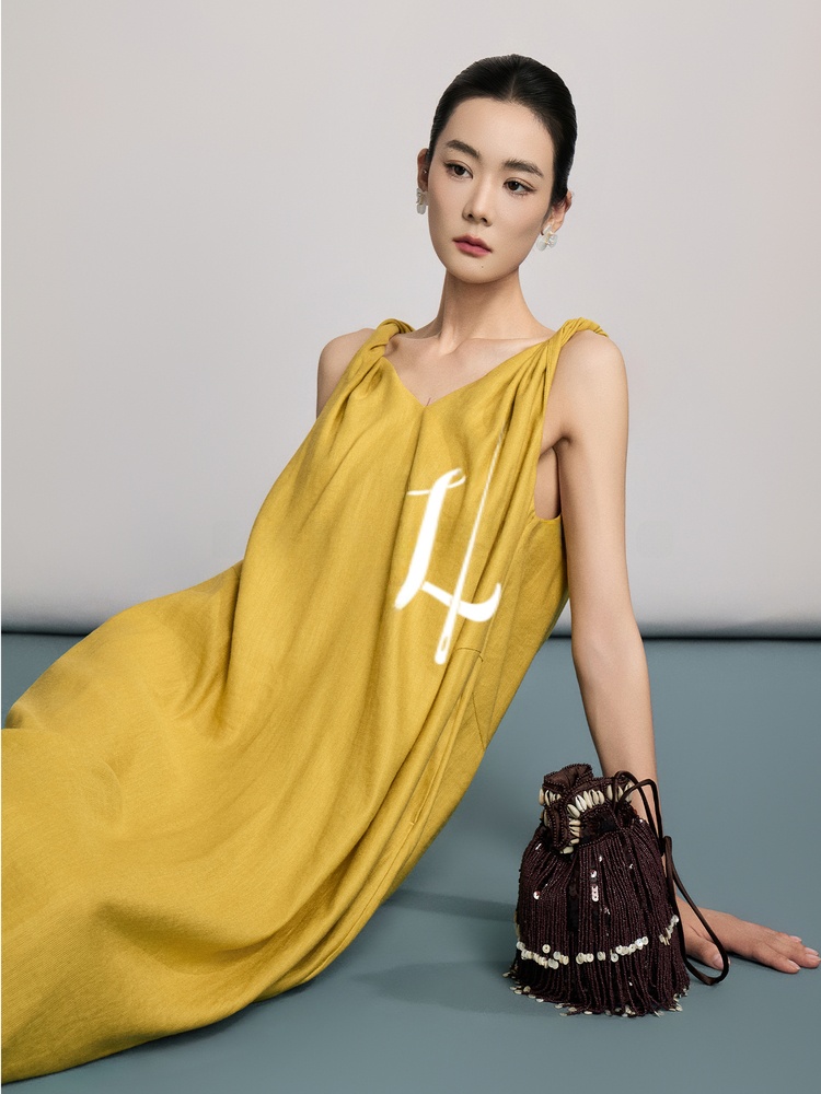 Natural Linen Summer New Style - مراجعة Linen Dress Wrap وسعره