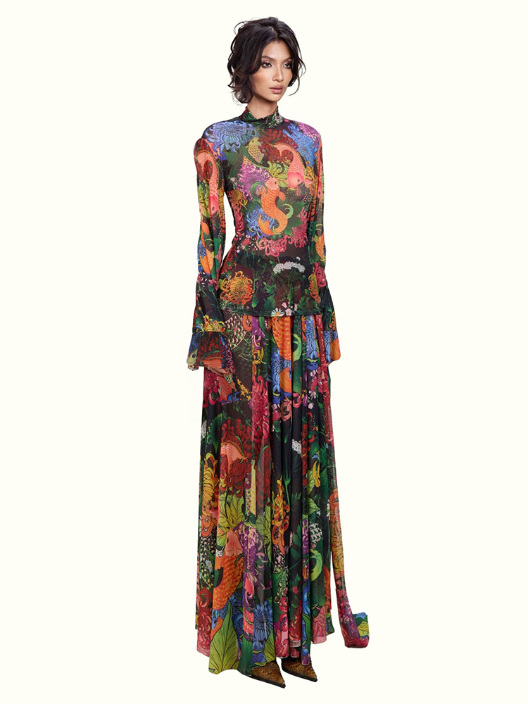 Weird Puss Colorful Floral Pri - مراجعة Romper Floral Print وسعره