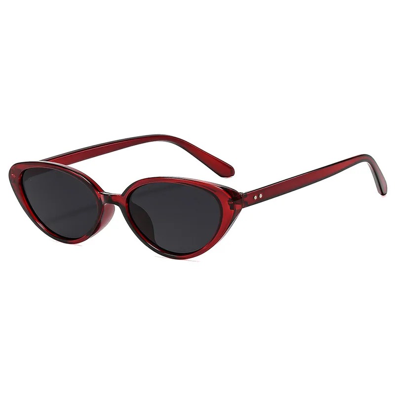 Rivets Brown Fashion Cat Eye S - مراجعة Sunglasses Cat Eye وسعره