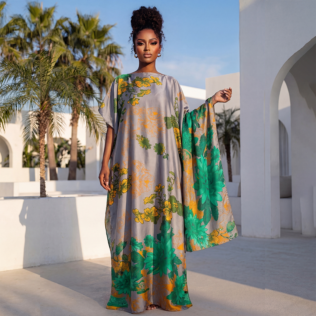 Summer Fashion African Shawl F - مراجعة Romper Floral Print وسعره
