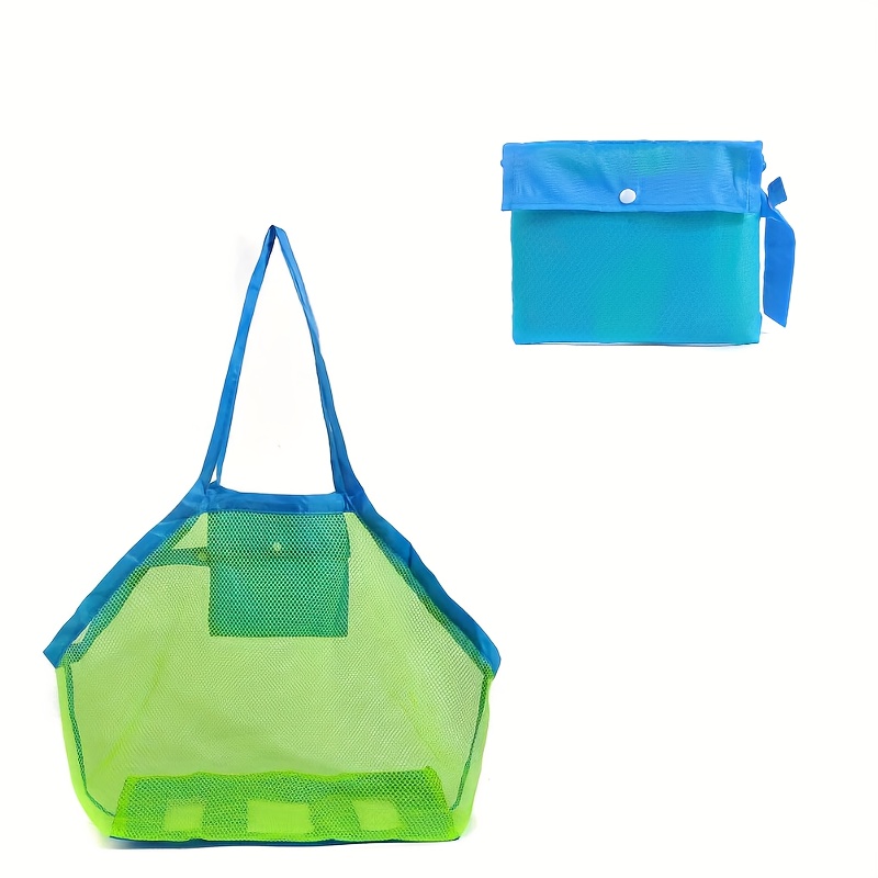 1pc Large Mesh Beach Tote Bag  - مراجعة Tote Bag Beach وسعره