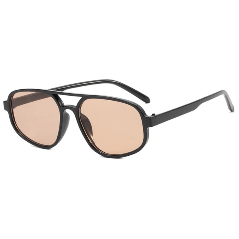 New Retro Double Bridge Sungla - مراجعة Sunglasses Cat Eye وسعره