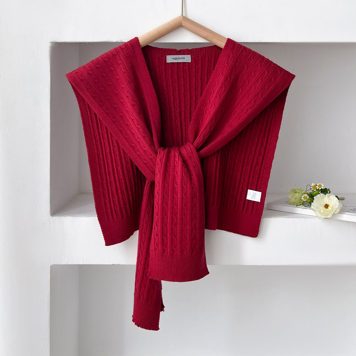 NEW Korean Autumn Knit Shawl F - مراجعة Blouse Off Shoulder وسعره