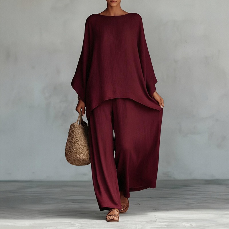 Spring New Fashion Linen Loose - مراجعة Linen Pant Wide وسعره