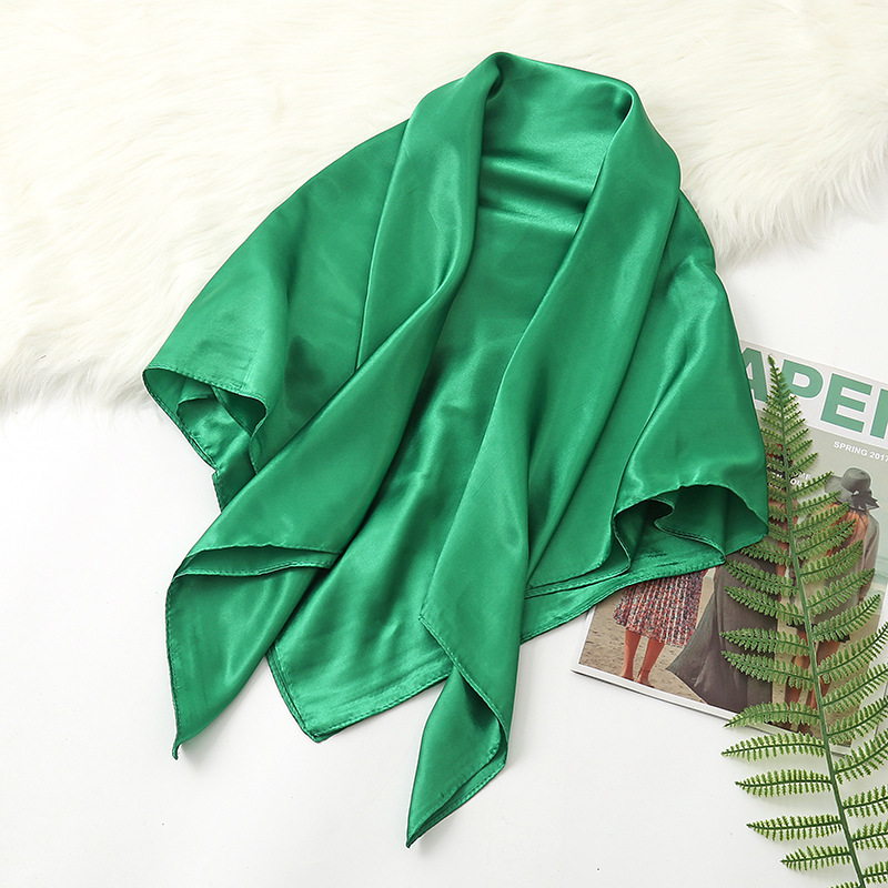 90cm Solid Colors Neckerchief  - مراجعة Headband Summer Knit وسعره